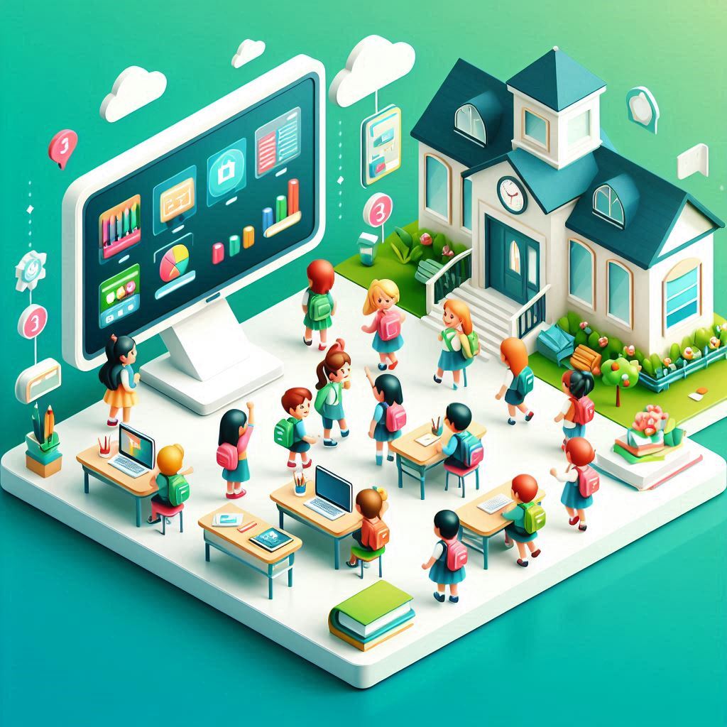 School Management Software Dashboard